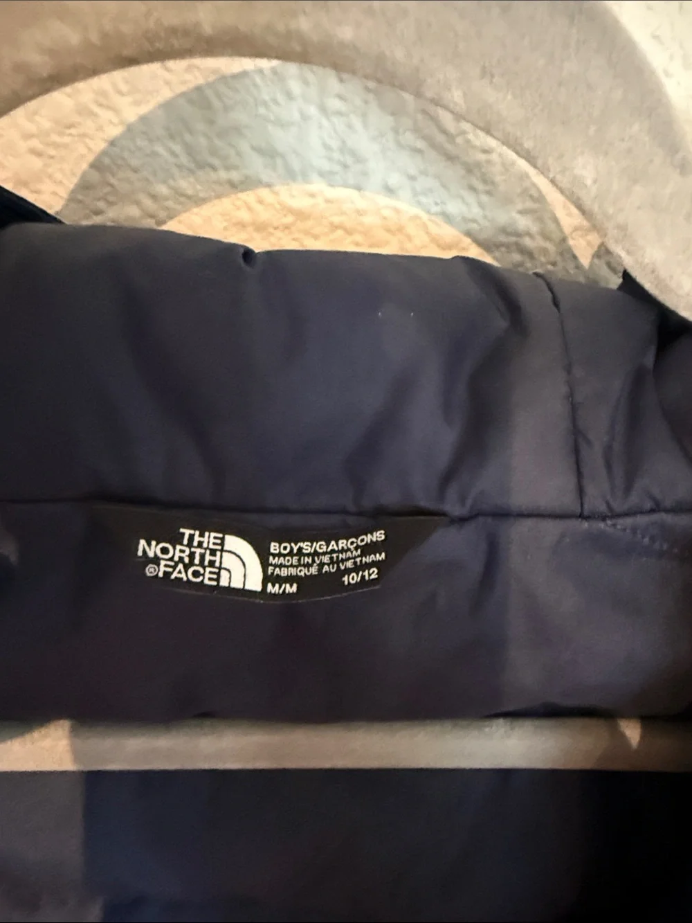 The North Face Kids Navy Hooded Puffer Jacket